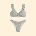 Women's Ruffled Bikini Set