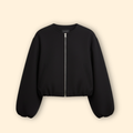 Women’s Cropped Bomber Jacket