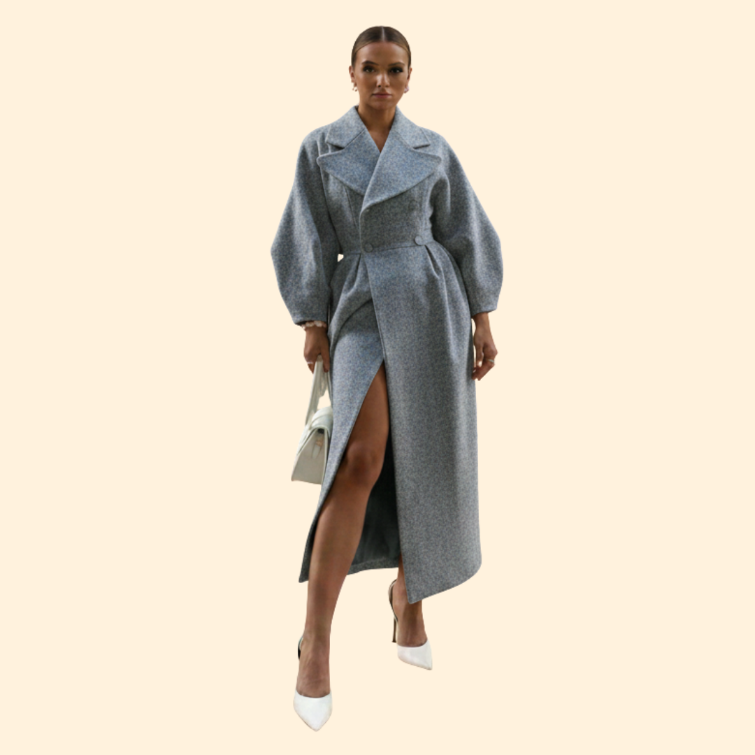 Women’s Long Trench Coat Sleek Line