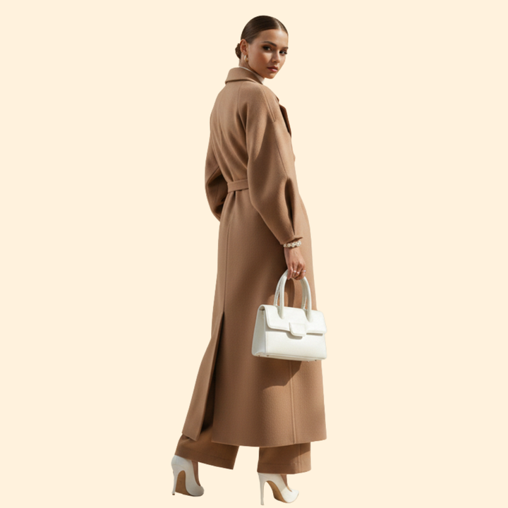Women’s Long Trench Coat Sleek Line