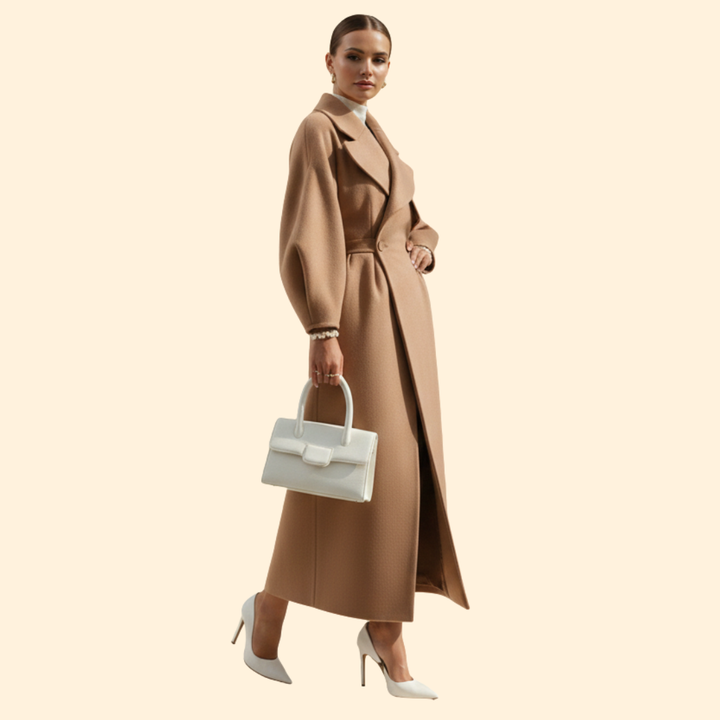 Women’s Long Trench Coat Sleek Line