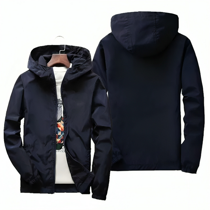 Summer coat with hood
