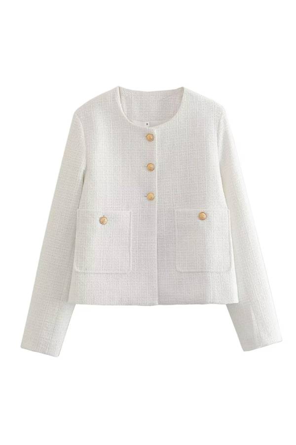 Neck Slim Fit Colorblock Women&