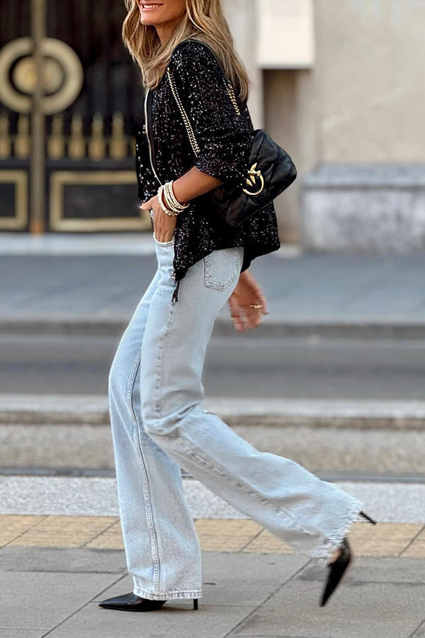 moda classic Sequw jacket