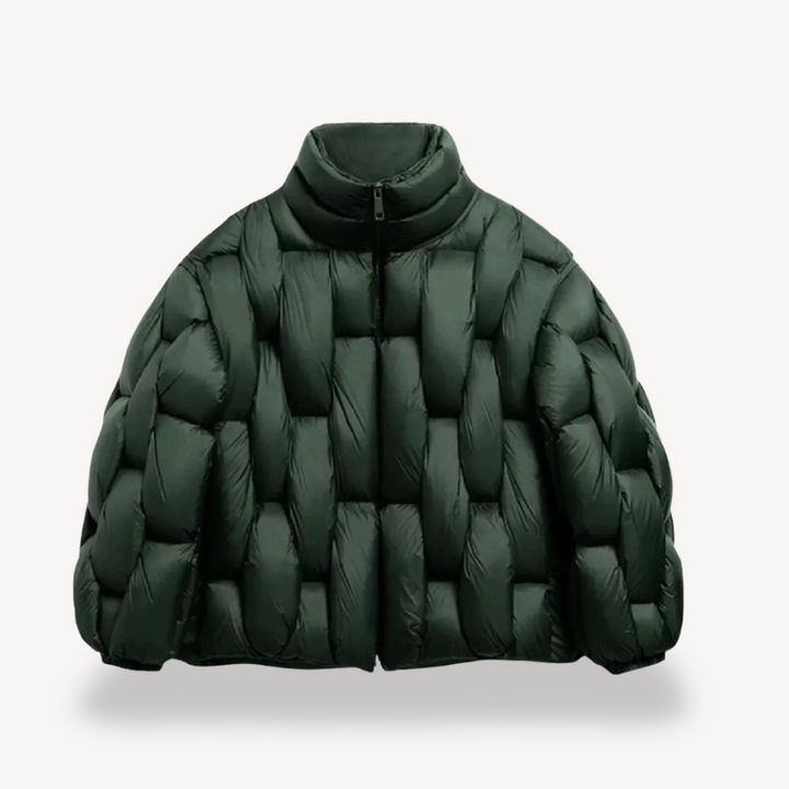 Plush Puffer Jacket for Men&