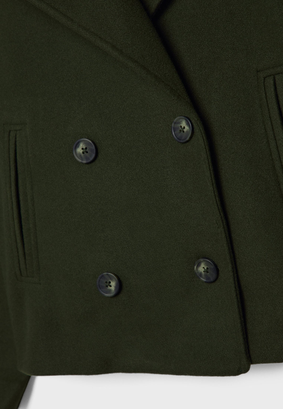 Short Double-Breasted Jacket for women