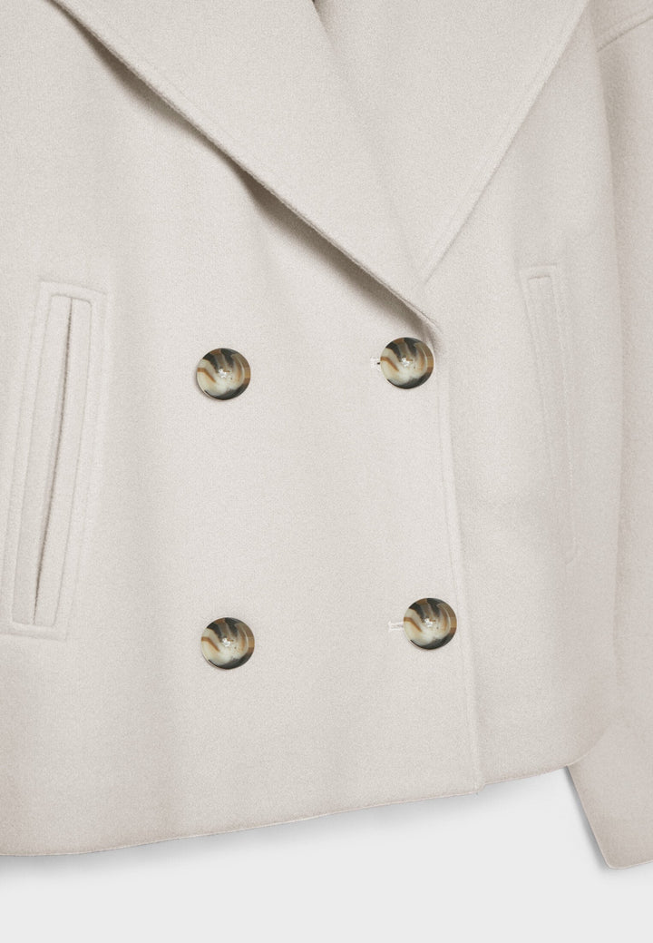 Short Double-Breasted Jacket for women