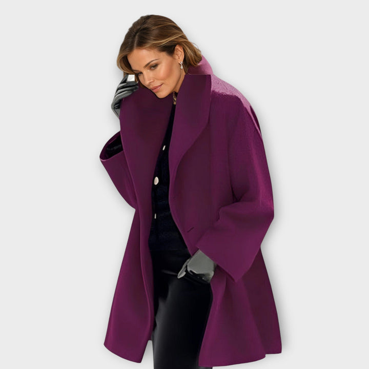 Elegant transitional wool jacket