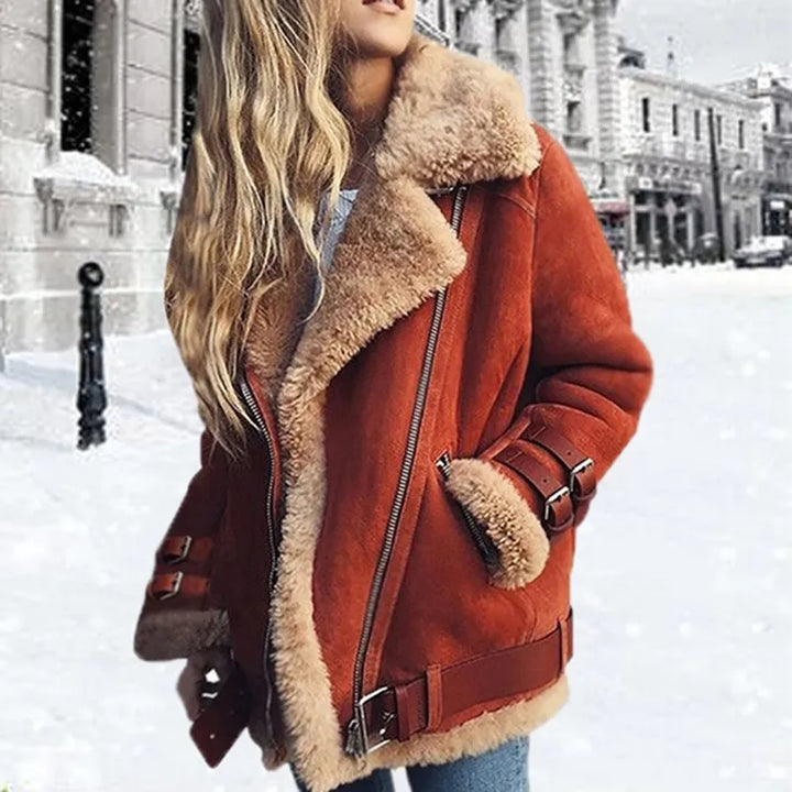 Leather Buckle jacket