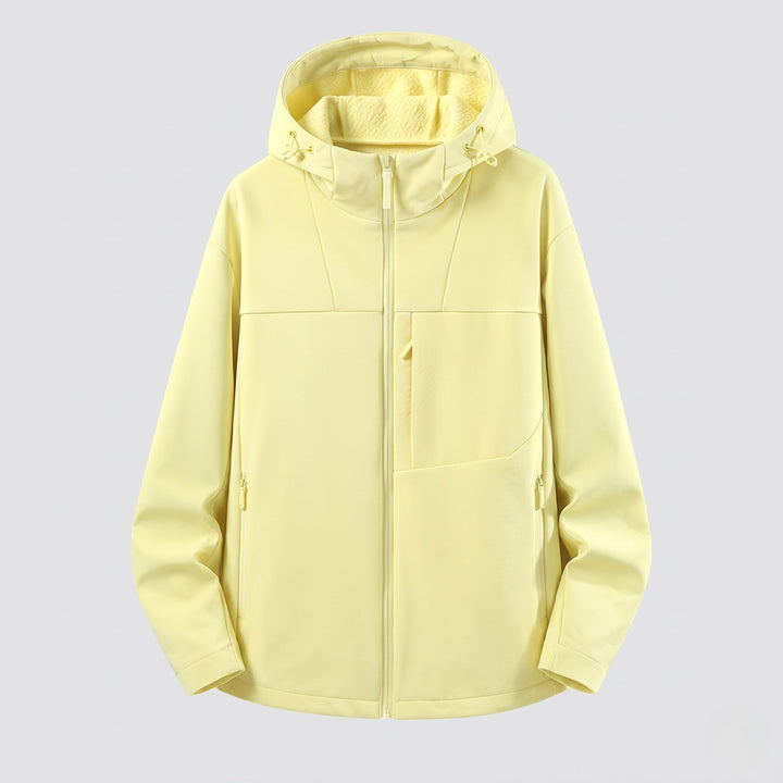 Women Water-Repellent Outdoor Jacket with Hood